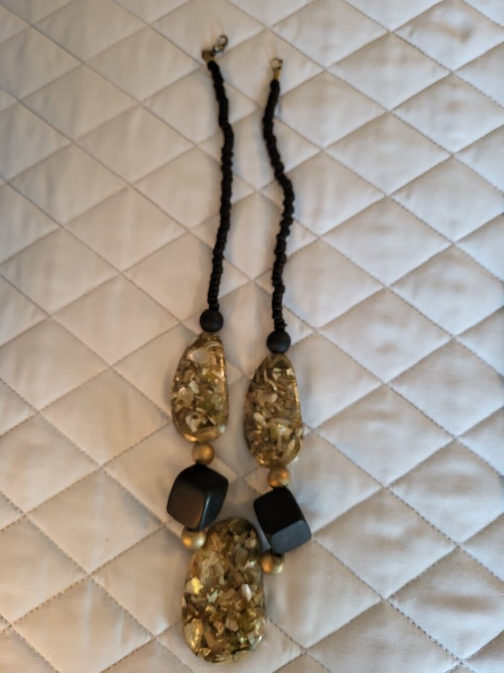 Vintage costume jewelry set - 5 necklaces - Picture 2 of 6